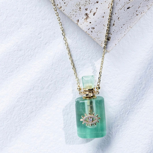 Green Fluorite Eye Tola