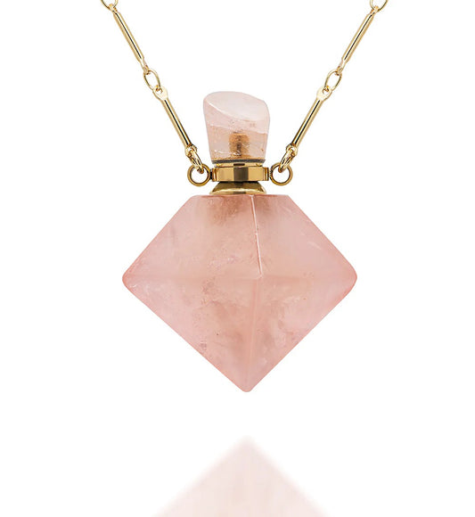 Rose Quartz Octagon Tola