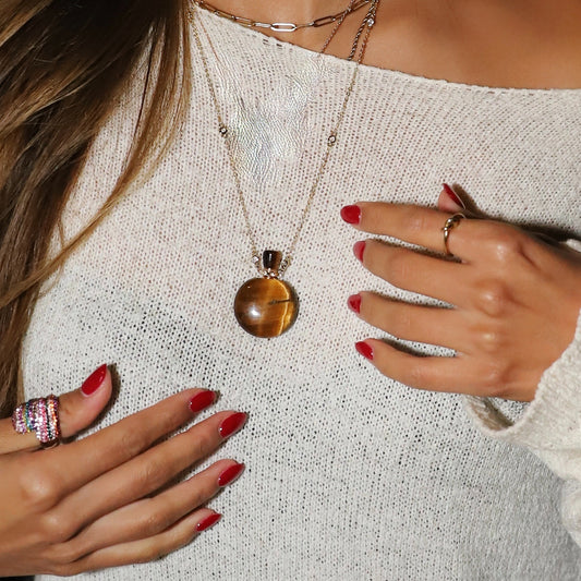 Tigers Eye Medium Tola