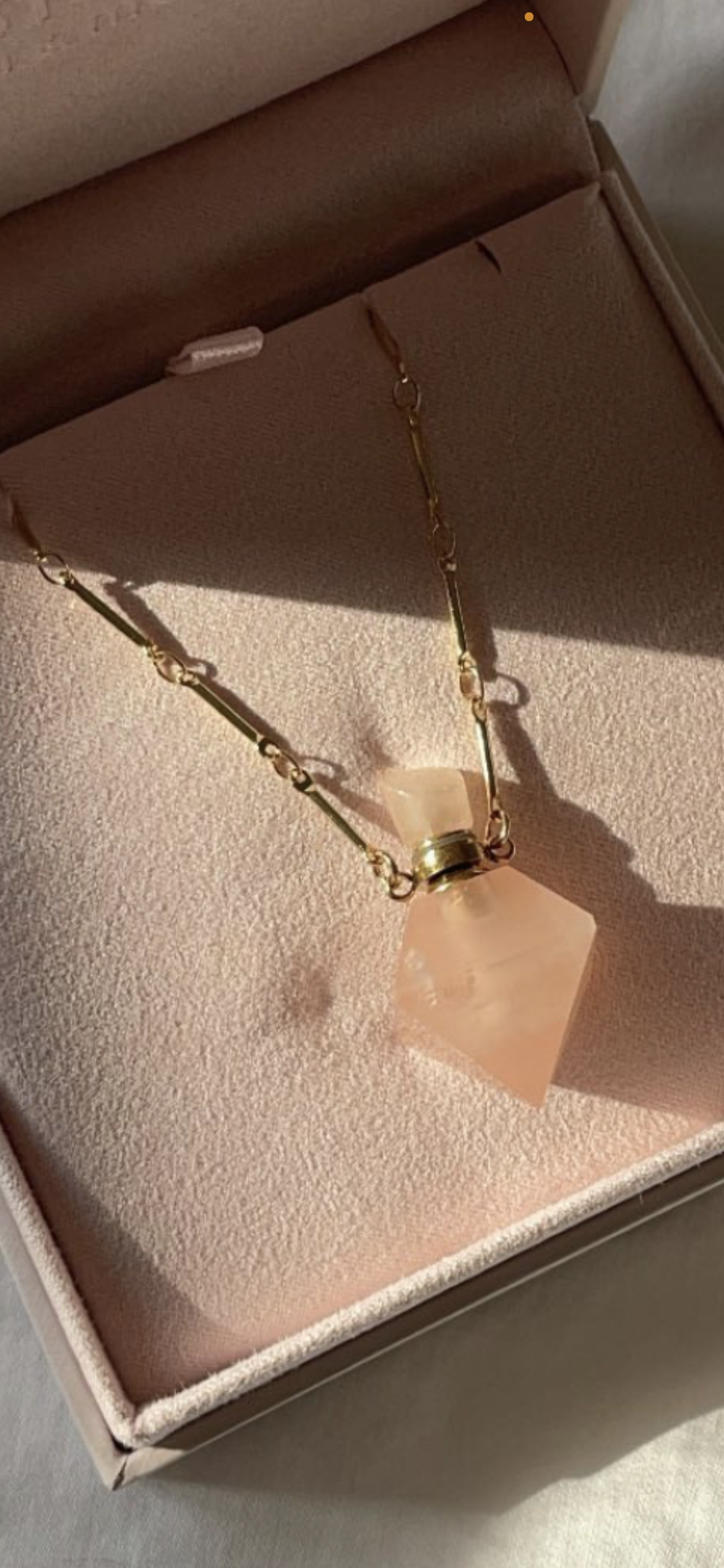Rose Quartz Octagon Tola