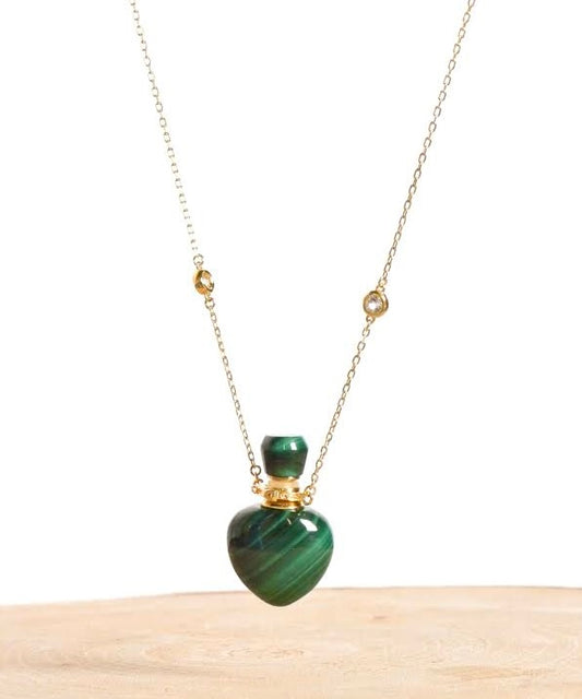Malachite Heart Tola